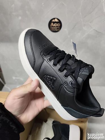 primark obuca: Adidas patike – crne sa belim đonom - Model: niskoprofilne lifestyle — 1