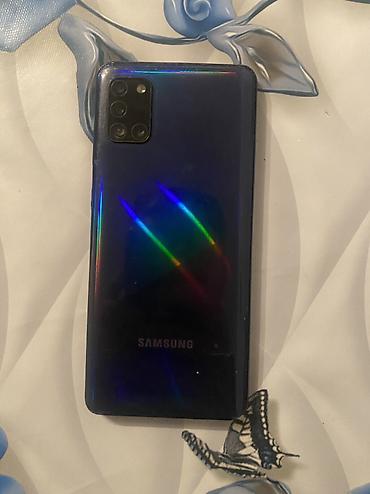 13 note pro: Samsung Galaxy A31, 128 GB, rəng - Göy, Sensor, Barmaq izi, İki sim kartlı — 1
