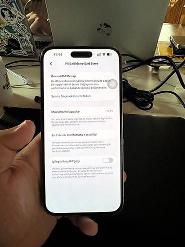 iphone aux: IPhone 14 Pro Max, 256 GB, Qızılı, Qırıq — 2