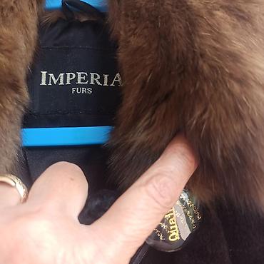 karakul: IMPERIA FURS qadın qirxilmish mink (стриженая норка) kürk montosu — 4