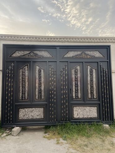 Həyət darvazaları: Yeni Dəmir Həyət darvazası, 3 m, Mexaniki, Qapı ilə, rəng - Qara, Kredit var, Ödənişli quraşdırma, Ünvandan götürmə, Ödənişli çatdırılma, Rayonlara çatdırılma -da lalafo.az — 35 Həyət darvazaları: Yeni Dəmir Həyət darvazası, 3 m, Mexaniki, Qapı ilə, rəng - Qara, Kredit var, Ödənişli quraşdırma, Ünvandan götürmə, Ödənişli çatdırılma, Rayonlara çatdırılma — 35