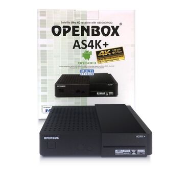 android tv boxlar: OPENBOX AS4K+ Android TV