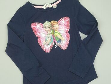 papaya bluzki: Blouse, H&M, 8 years, 122-128 cm, condition - Very good