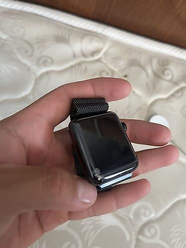 Apple Watch: Продаются умные часы эпл вотч 2 б/у есть маленькая трещинка цена — 1
