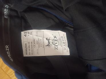 yun şalvar: Klassik Şalvar, rəng - Mavi — 3