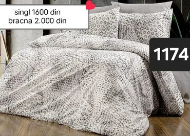 Posteljina: Singl, Pamuk, bоја - Šareno, Domaće — 15