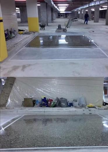 pol silen mop: Xidmət: Beton döşəmələrin cilalanması və möhkəmləndirilməsi Təsvir: - — 1