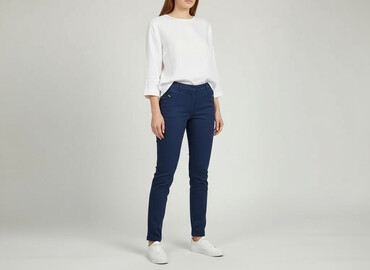 Women's Pants: Spodnie materiałowe damskie, rozmiar S