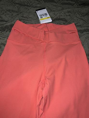 vikend torba: NIKE Zenvy Rib Women's High-Waisted Flared Leggings vel. S NOVO HJ — 9