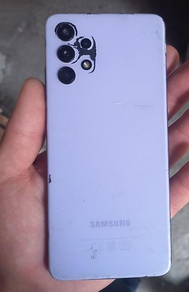 samsung netbook: Samsung Galaxy A32, 64 GB, rəng - Bənövşəyi, İki sim kartlı — 1