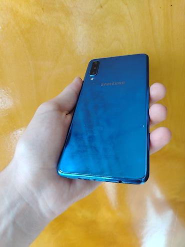 note 8 samsung: Samsung Galaxy A7 2018, rəng - Mavi, İki sim kartlı — 1