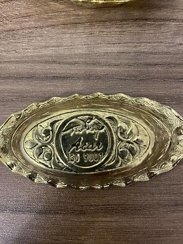 mis samovar: Məhsul: Qapaqlı dekorativ mis qablar dəsti 10 ədəd, Türkiya, suvenir — 6