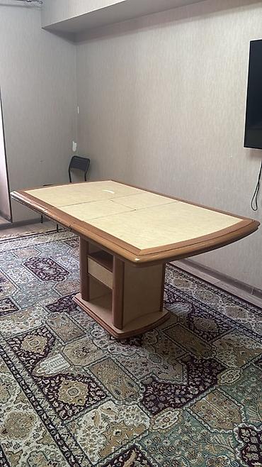 стол с табуреткой: Стол трансформер Для кухни, Раскладной стол, Длина, см: null см, цвет - Коричневый — 4
