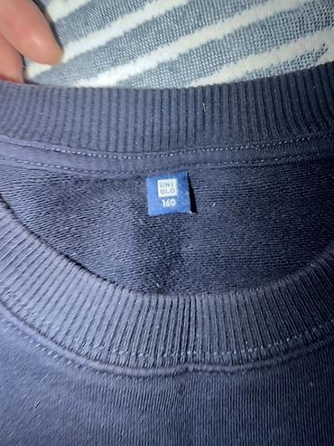 Толстовки: Свитшот UNIQLO, original (покупала в Корее) размер 160 — 2