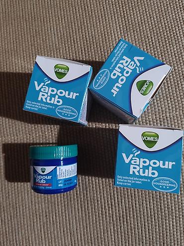 irigator za zube: VOMES Vapour Rub – mentolna mast za utrljavanje - Brend: VOMES - — 1