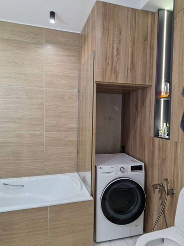 квартира алтын ордо новопавловка: 2 бөлмө, 85 кв. м, Элитка, 10 кабат, Дизайнердик ремонт