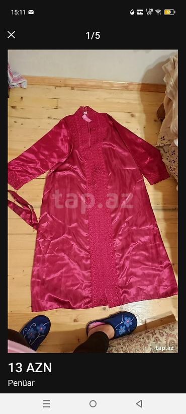 Нижнее белье: JENNIFER Lingerie markalı qadın penüarı və gecə donu dəsti. - Rəng — 4
