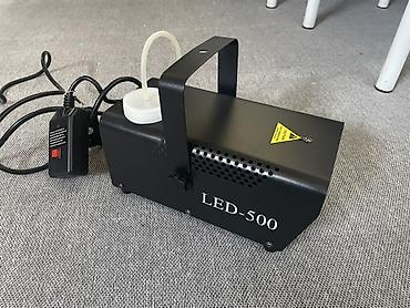 Дым-машина LED-500 с подсветкой - Компактная сценическая дым-машина с