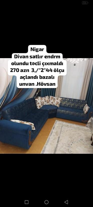 divan aliram: Nigar Divan satlır endrm olundu təcli çıxmaldı 270 man 3,/"2"44 ölçu — 1