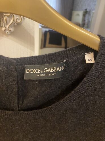 qadın üçün qış sviterləri: Sviter, Dolce & Gabbana, S, rəng - Boz