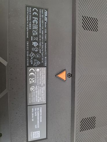 gaming computer: ASUS TUF Gaming F16 (FX607) noutbuku 2800 azn alınıb 4 ay işlənib — 3