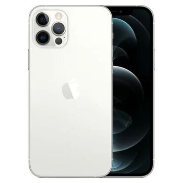 Apple iPhone: IPhone 12 Pro, Б/у, 128 ГБ, White Titanium, Защитное стекло, 85 %