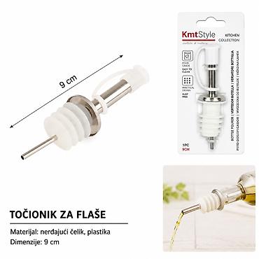 KMT Čep za vinsku bocu 5404944 Praktičan točionik/čep za boce za