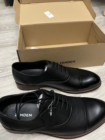 купить кожаный портфель мужской: Эркектердин туфлиси, 42, Zenden, Жаңы, түсү - Кара
