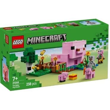 Игрушки: Lego Minecraft 21268 Дом для поросенка🐷🐽New 2025! рекомендованный