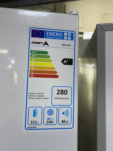 Холодильники: Холодильник Avest, Новый, Двухкамерный, No frost, 60 * 190 * 60 — 7