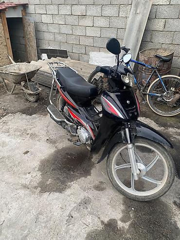 haval dargo: Мопед (подходит под класс «Cub/Underbone»), черный с красно‑серой — 1