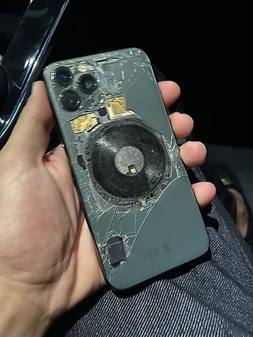 proyektir: IPhone 11 Pro, 64 GB, Space Gray, Qırıq — 2