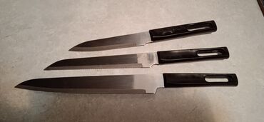 набор посуды на 12 персон в бишкеке: Набор ножей, новые. Не дорогие.
 Советские. не точили никогда