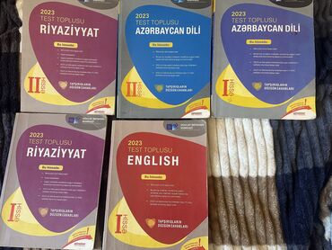 Tədris ədəbiyyatı: 2023 test topluları