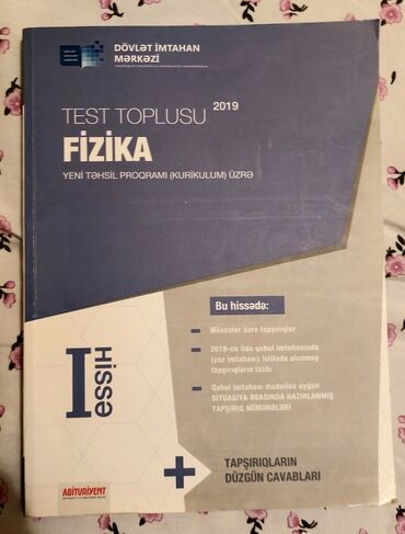 fizika 6 cı sinif test: Fizika toplu 1 ci hisse. İçi seliqelidir, yazisizdir