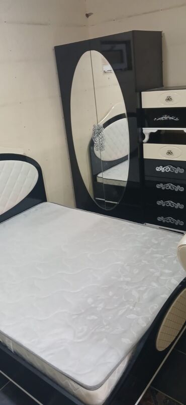 бочка пластиковая 200 литров: 2 təknəfərlik çarpayı, Dolab, Azərbaycan, İşlənmiş