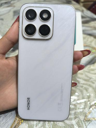 philips xenium 9@9s: Honor X8c, 256 GB, rəng - Ağ, Barmaq izi — 5