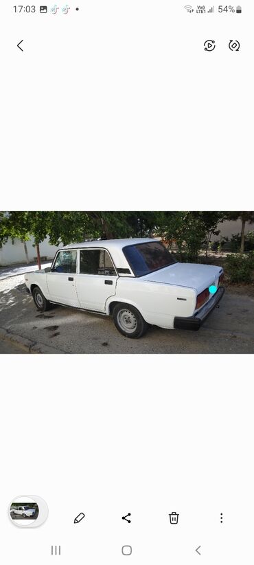 Продажа авто: ВАЗ (ЛАДА) 2107: 1.3 л | 1982 г. 222555555 км Седан