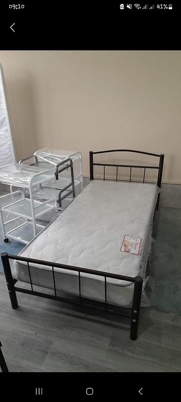uşaq carpayilari: Oğlan və qız üçün, Yeni, Çarpayı, Matrassız, Siyirməsiz, Dəmir — 5