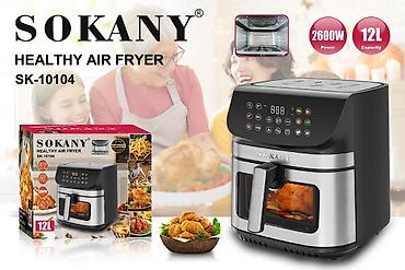 2600: Аэрофритюрница SOKANY SK-10104 (Healthy Air Fryer) - Мощность: 2600 — 1