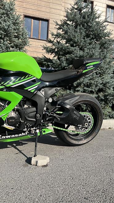 Мотоциклы: Спортбайк Kawasaki, 650 куб. см, Бензин, Взрослый, Б/у — 3