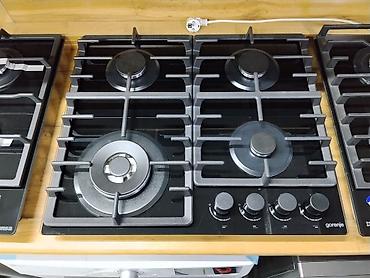 горенье: Газовая варочная панель Gorenje на 4 конфорки. Поверхность выполнена — 1