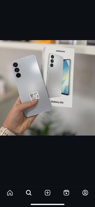 Redmi: Samsung Galaxy A16, 256 GB, rəng - Boz, Barmaq izi