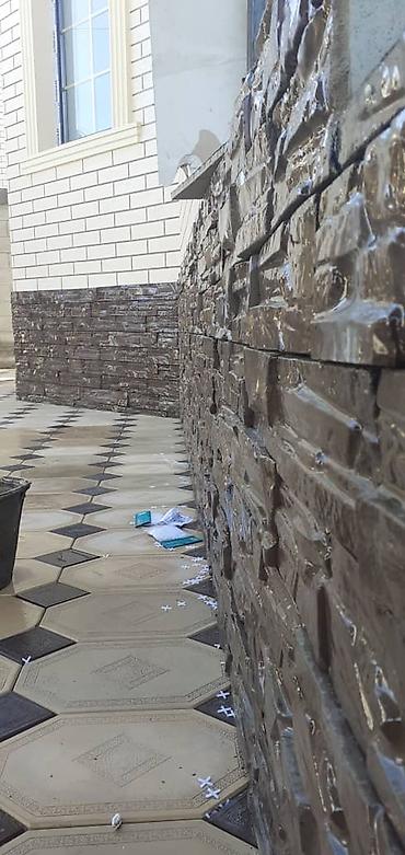 Фасадные сэндвич панели: Фасадные панели под камень от 650 сом за кв. м. Описание: - — 9