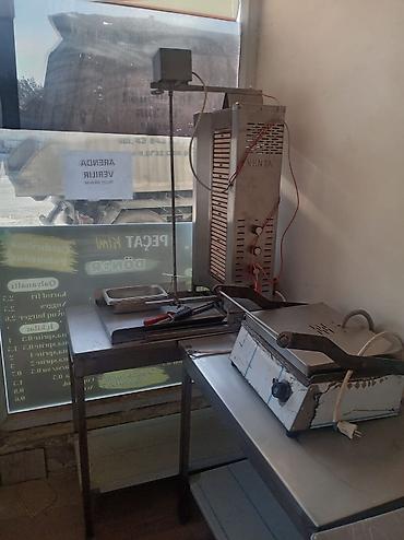 Döner Aparatı Toster 2 ede nerjavika stol hamsi birlikdə 950 AZN ünvan lalafo.az -da Döner Aparatı Toster 2 ede nerjavika stol hamsi birlikdə 950 AZN ünvan
