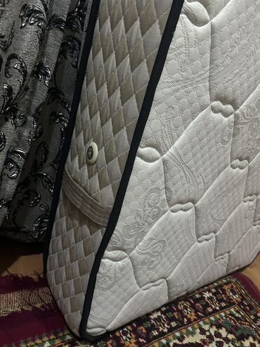 кровать с базой: Б/у, Ортопедический матрас, Односпальное