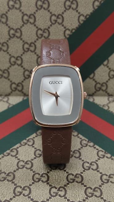 apple saat: Yeni, Qol saatı, Gucci, rəng - Qəhvəyi — 2