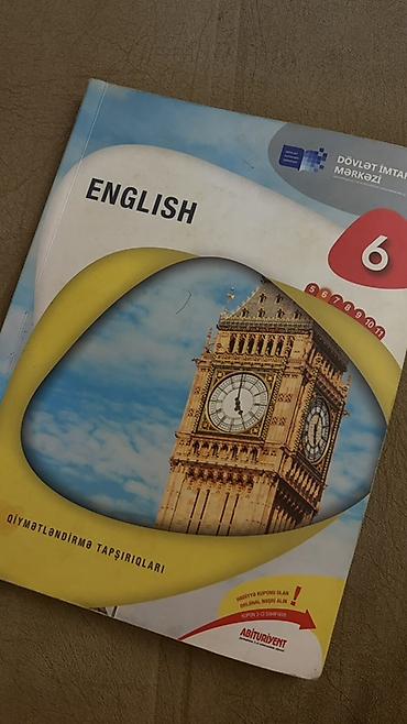 Kitablar və jurnallar: Məhsul: “English – 6” qiymətləndirmə tapşırıqları kitabı yarisi — 1