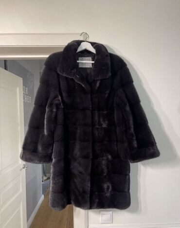 национальные платье на прокат: Шуба, Норка, 2XL (EU 44)