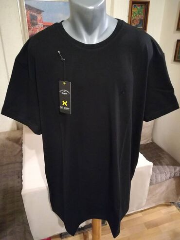 majice sa uv zastitom za odrasle: Men's T-shirt 6XL (EU 52), bоја - Crna